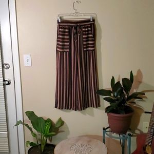 Xhilaration brown palazzo pants